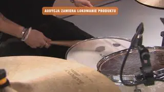 Zaczynamy dzień z przytupem – Sandra i Marcin na lekcji perkusji 