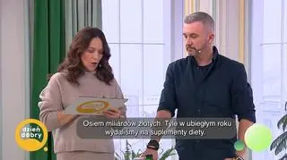 Polacy na potęgę spożywają suplementy diety - napisy