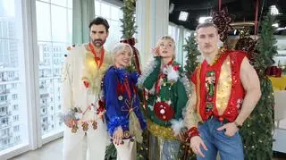 Bitwa gwiazd na odjechany świąteczny sweter. Kto najlepiej poradził sobie z wyzwaniem?