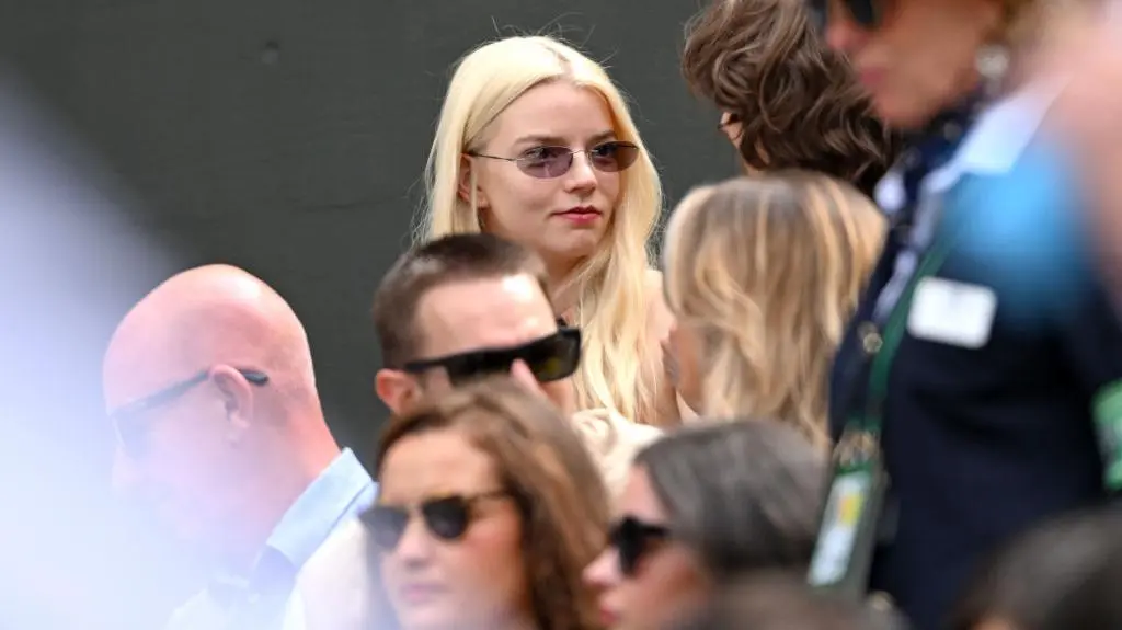 Wimbledon 2024. Anya Taylor-Joy
