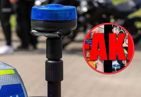 Oszuści publikują fałszywe filmy z policjantami. "Nie cofną się przed niczym" 
