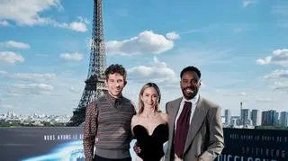 Emily Blunt Josh O'Connor, Colman Domingo w Paryżu