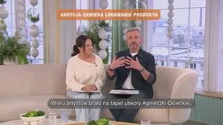 Połączyła ich Agnieszka Osiecka - napisy