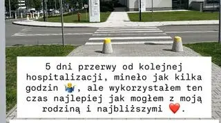 Adrian ze "Ślubu" w szpitalu
