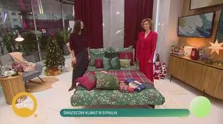 Świąteczny klimat w sypialni