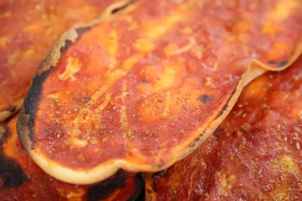 Chrupiąca pizza bez drożdży