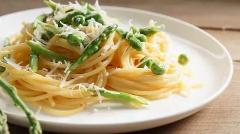 Szparagowa carbonara jak u babci