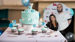 Żona Marcina Gortata urządziła baby shower. "Junior kopał ze szczęścia"