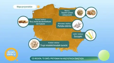 Przysmaki na Wszystkich Świętych z różnych regionów Polski