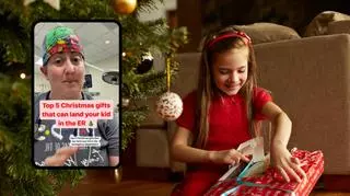 Lekarka wymienia 5 niebezpiecznych prezentów świątecznych dla dzieci