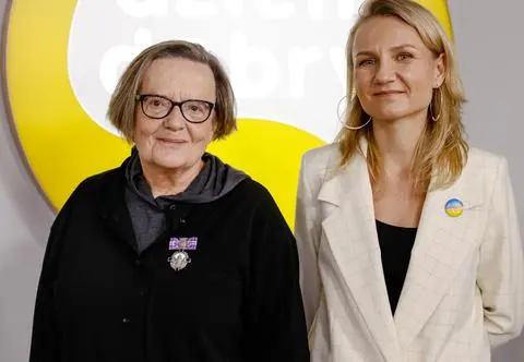Agnieszka Holland o wojnie w Ukrainie