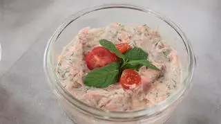 Pasta ze świeżego łososia