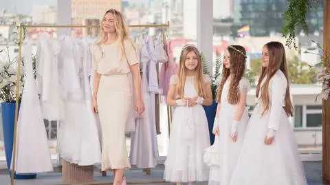 Najmodniejsze sukienki komunijne