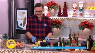 Wigilijne potrawy Polana