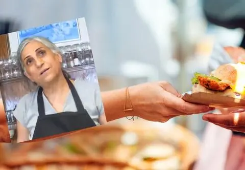 Poprosił o jedzenie, bez wahania wydała mu posiłek. "Jeśli jesteście blisko, proszę, idźcie do restauracji i pomóżcie jej"