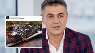 Krzysztof Hołowczyc miał groźny wypadek. Jego auto dachowało