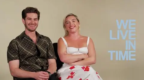 Florence Pugh i Andrew Garfield o filmie "Sztuka pięknego życia"