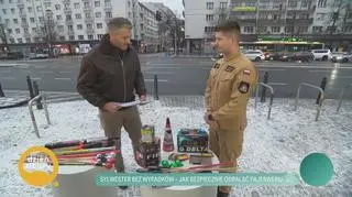 Jak bezpiecznie obchodzić się z fajerwerkami? "To jest bardzo duży uraz, momentalny"