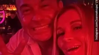 Joanna Krupa na urodzinach byłego męża 