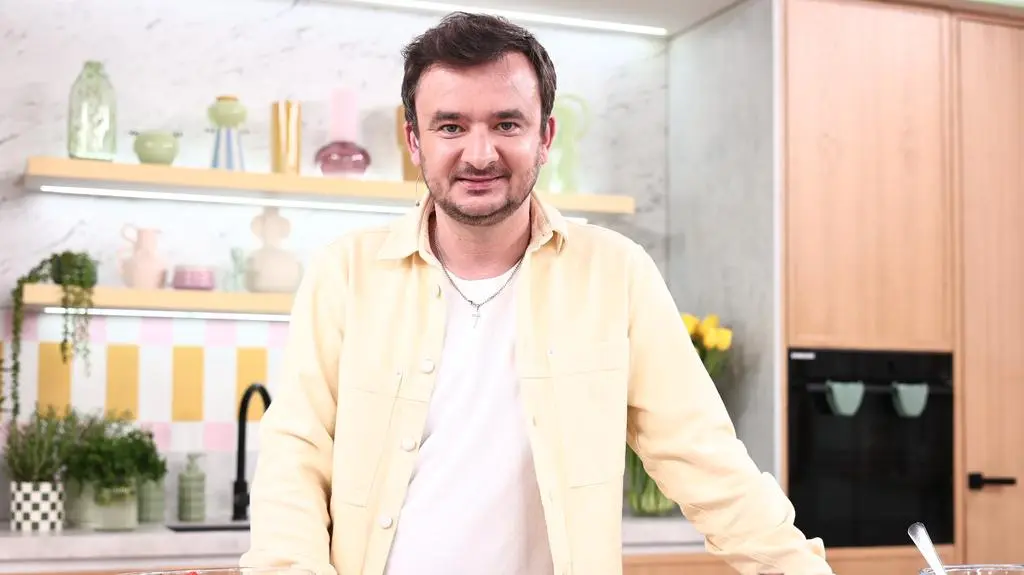 Grzegorz Zawierucha w kuchni Dzień Dobry TVN