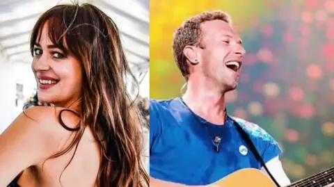 Dakota Johnson i Chris Martin są zaręczeni 