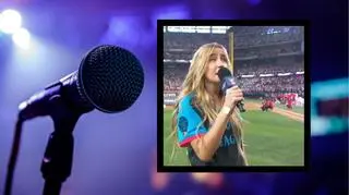 Pijana wokalistka zaśpiewała hymn podczas meczu