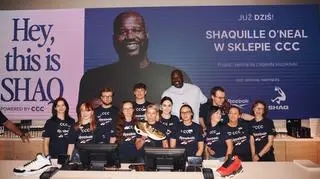 Shaquille O'Neal odwiedził sklep CCC w Warszawie