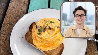 To śniadanie według Rozkosznego jest pyszne i efektowne. "Przypomina różę"