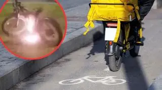 Rower elektryczny eksplodował. "To historia ku przestrodze"