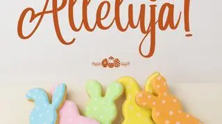 Kartka: Słodkiego Alleluja