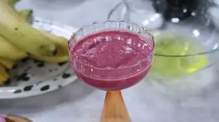 Smoothie owocowe z burakiem i maliną
