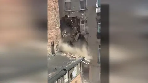 Uwaga! TVN. Kamienice w centrum Łodzi runęły. Mieszkańcy boją się o swoją przyszłość