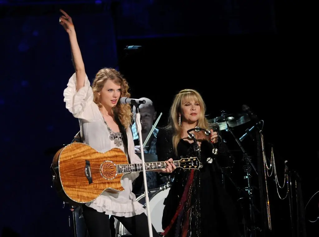 Stevie Nicks i Taylor Swift w 2010 roku
