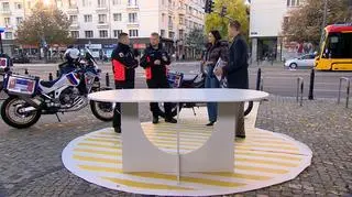 Ratownicy medyczni na motocyklach 