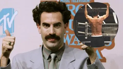 Sacha Baron Cohen pochwalił się metamorfozą
