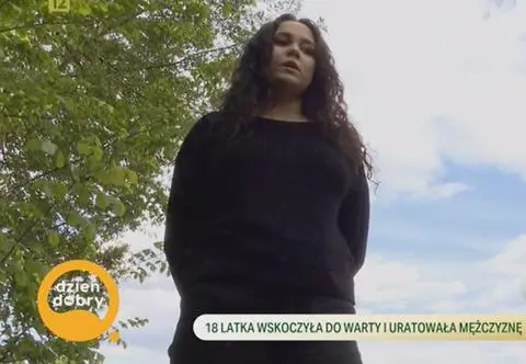 18-latka uratowała tonącego mężczyznę. "Nie każdy ma takie możliwości, jak Aleksandra" 