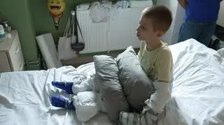 Staś był energicznym chłopcem. W cztery miesiące zawładnęła nim tajemnicza choroba