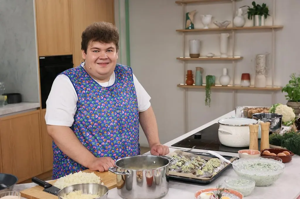 "Pan Babcia" w kuchni Dzień Dobry TVN