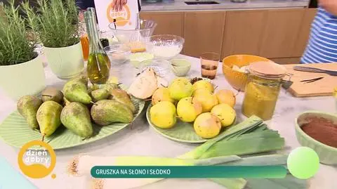 Obłędne gruszki z kuchni Szymona Czerwińskiego. Poznaj przepisy idealne na wrzesień