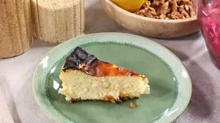 Sernik baskijski Jagny z tłustym serem