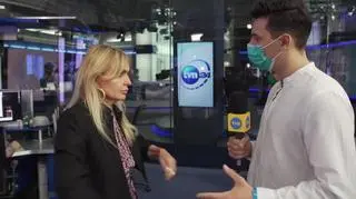 Monika Olejnik słynie z ciętego języka i trudnych pytań. „Często było tak, że goście się obrażali po programie”