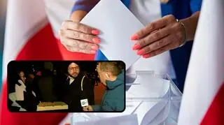 Przed tym lokalem wyborcy czekali do 3 nad ranem, by oddać głos