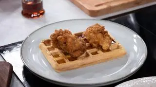 Chicken waffles