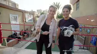 Boksujące kobiety w Egipcie 