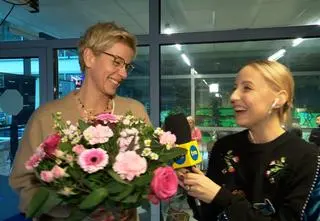 Anita Werner zaskoczona przez ekipę Dzień Dobry TVN. "Dziękuję wam bardzo"