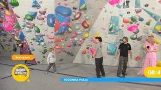 Piotr Głowacki i jego rodzinna pasja do wspinaczki. "Przykręciliśmy wszystkie szafki"