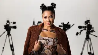 "Perfect Picture". Patricia Kazadi o kulisach sesji z Kasią Dziurską. "Mam uszkodzone żebro"