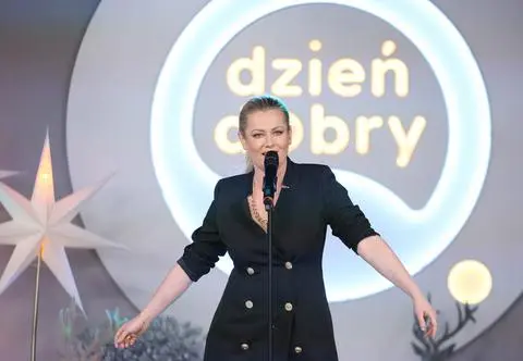 Olga Szomańska na scenie Dzień Dobry TVN. Singiel "Ja lubię" promuje nowy album