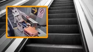 Noga kobiety zakleszczyła się w ruchomych schodach na lotnisku. Konieczna była amputacja