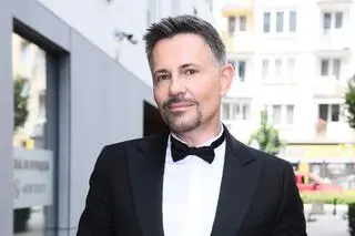 Krzysztof Ibisz z synkiem